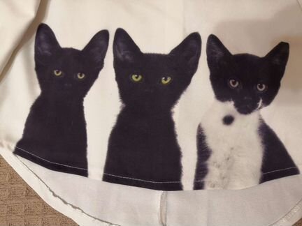 Блузка женская с кошечками XS