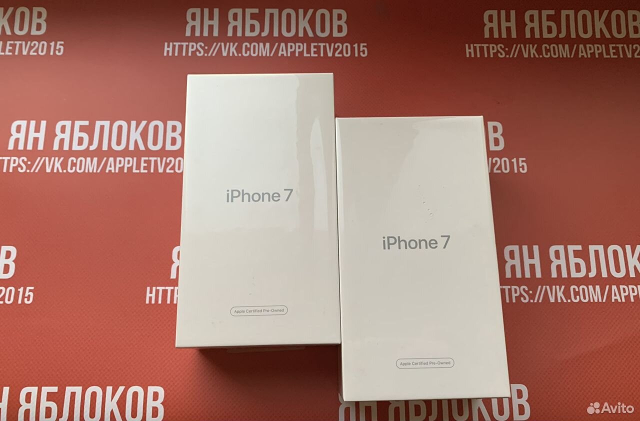 iPhone 7 128Gb Black новые запечатаны 89630360044 купить 1