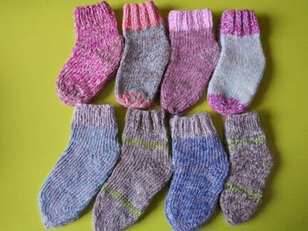 Носки вязанные ручной работы