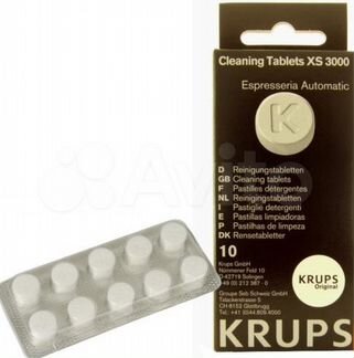Таблетки от накипи XS300010 для кофемашины Krups