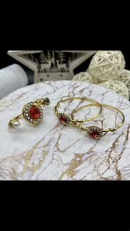 Серьги Alexander McQueen кольцо McQueen