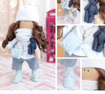 Наборы для шитья интерьерной куклы 30 см