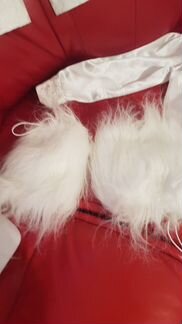 Новогодний костюм зайца 116.очень красивый.аренда