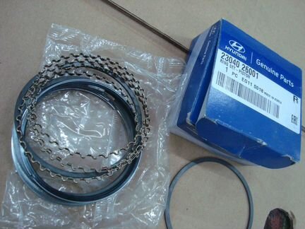 Кольца поршневые Хундай Акцент