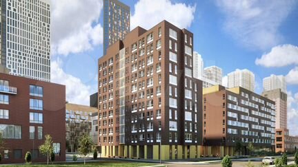 4-к квартира, 114.3 м², 6/35 эт.