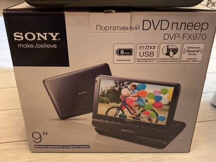 Портативный видеопроигрыватель sony DVP- FX 970