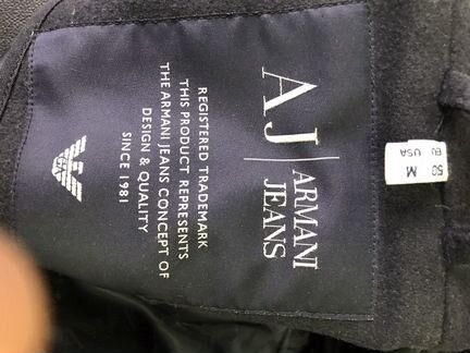 Пальто мужское 48-50. Armani