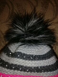 Шапка, шарф зимние