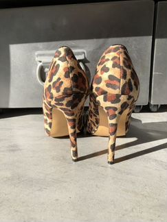 Туфли лодочки леопардовые 38 размер