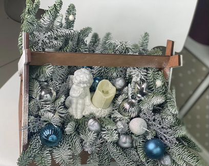Новогодняя Композиция с Ангелом из Нобилиса