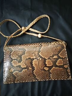 Сумка из натур кожи питона. Винтаж (77-78гг)