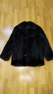 Шуба мужская из меха бобра