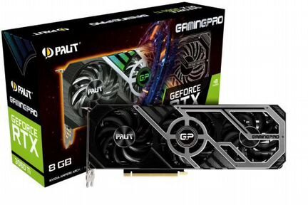 Видеокарта Palit GeForce RTX 3060 Ti gaming PRO