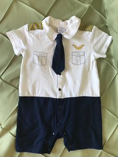 Костюм пилота боди, 12-18 мес