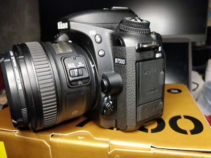 Фотоаппарат Nikon D7500 body на гарантии как новый