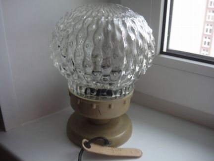 Светильник СССР, высота 19 см, рабочий