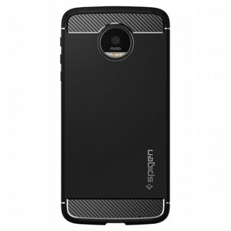 Чехол Spigen Rugged Armor на Moto Z / Z Force