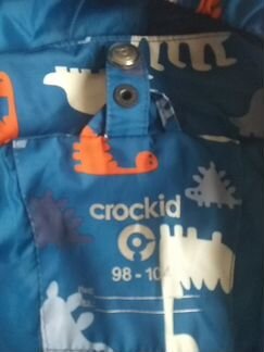 Костюм Crockid (тройка: брюки, флиска и куртка)
