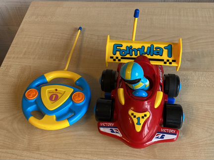 Развивающий автомобиль на п/у свет/звук