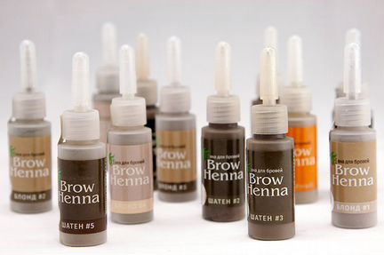 Хна для бровей brow henna