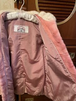 Детская норковая шубка