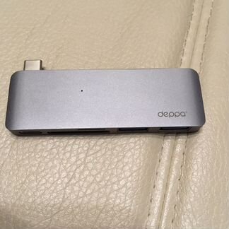 Deppa USB-C адаптер для MacBook 5 in 1