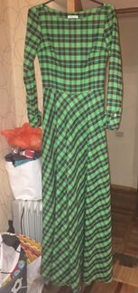 Платье в клетку