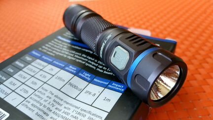 Фонарь JetBeam E40R яркость 1150 Люмен