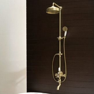 Душевая система Huber Victorian 592.VN32H.BA бронз