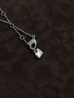 Кулон swarovski «сердце в сердце» оригинал