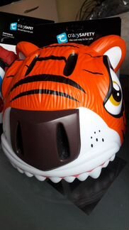 Детский Шлем Crazy Safety Tiger (тигр)