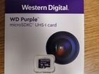 Карта памяти WD Purple microsdxs UHS-I card 128GB