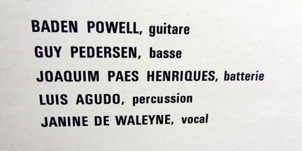 Baden Powell Le Genie De Baden Powell Vol. 3 1973