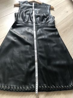 Кожаный сарафан платье 42-44 размера