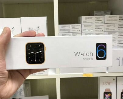 Apple watch 6 с длинной коробкой