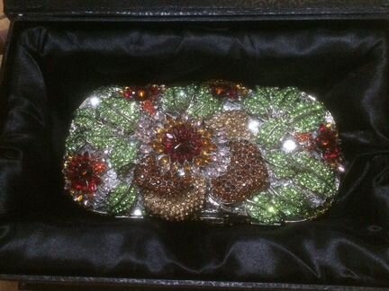 Клатч стразы