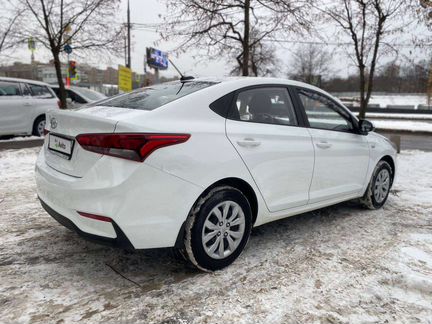Hyundai Solaris 1.4 AT, 2018, 74 000 км