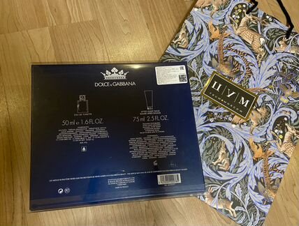 Новый подарочный мужской набор Dolce&Gabbana