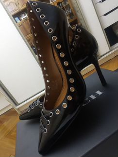 Туфли новые лаковые Coach оригинал 39-39,5
