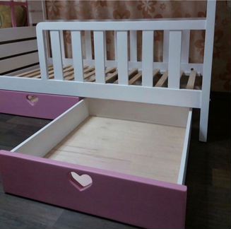 Кровать Домик с ящиками