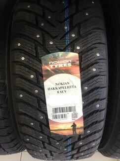 Зимняя шипованная шина Нокиан Хака 8 255 40 R18