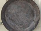 Сковорода чугунная, диаметр 32 см, глубина 5 см