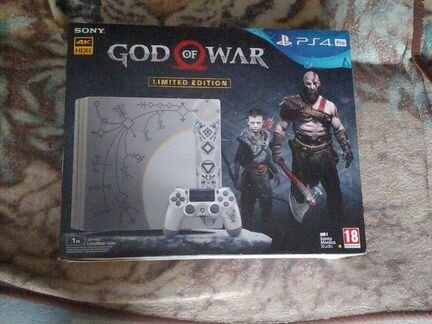 Playstation 4 PRO GOD OF WAR edition+аксессуары