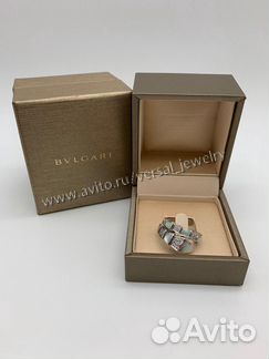Новое Кольцо bvlgari serpenti из золота с бриллиан