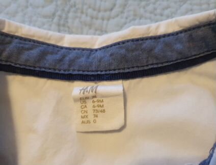 Нарядный костюм на мальчика H&M, р.74
