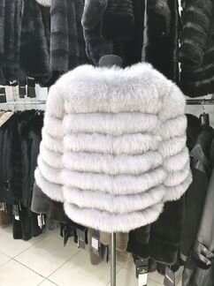 Шуба из песца