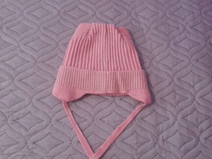 Шапка зимняя для девочки с ушками