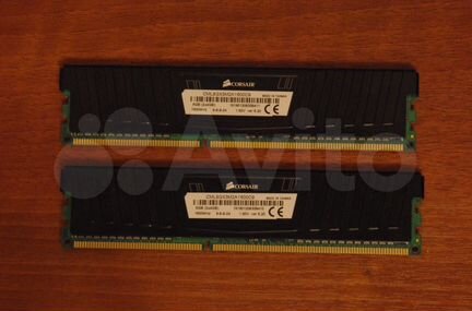 Оперативная память Corsair DDR3 8GB (2x4GB) 1600Mz