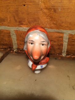 Старая немецкая пробка фарфор 