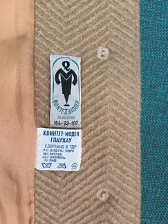 Пальто шерстяное 46 размер. Производство Германия